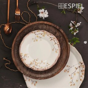 Πιάτο Φαγητού Βαθύ (Φ24) Espiel Almond RPR202K6