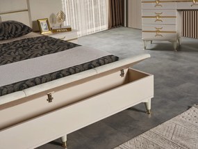 Stewehome Σετ Κρεβατοκάμαρας λευκό 160x200 cm
