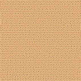 vidaXL Οθόνη Μπαλκονιού Άμμος 75 x 800 cm HDPE και Αλουμίνιο