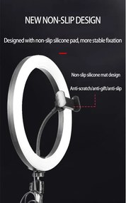 Qiaoyang LED Ring Light με Βάση QA-RG35 – Soft Ring Light