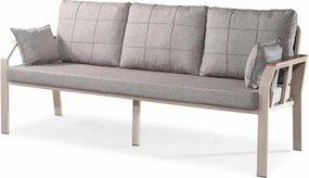 Σετ Κήπου Γαλακτερό Καφέ GRENA 200x58x78