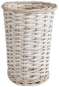 Καλάθι - Κασπώ Domingo 20593 Φ21x30cm White-Beige GloboStar Wood