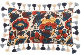 Μαξιλάρι Διακοσμητικό (Με Γέμιση) Remondini Floral LC40144 50x30cm Multi MindTheGap 50X30 50x30cm Fabric