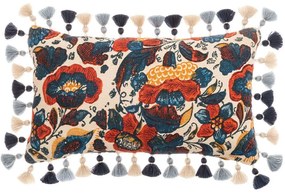 Μαξιλάρι Διακοσμητικό (Με Γέμιση) Remondini Floral LC40144 50x30cm Multi MindTheGap 50X30 50x30cm ΥΦΑΣΜΑ