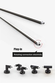 SM-1050-10 Linear Slim Lighting  Surface Mounted 1050 flloodlight 105cmx1,5cm 10W 105lm DC24V 3 - 1.5W - 20W - 77-9071