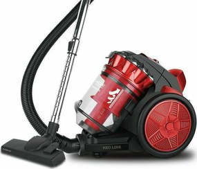 Hoomei HM-2188 Ηλεκτρική Σκούπα 700W με Κάδο 2.5lt Κόκκινη