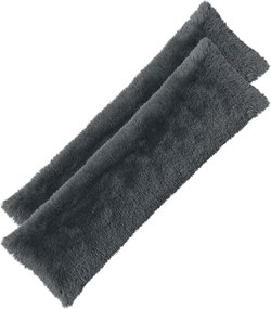 vidaXL Κάλυμμα Μαξιλαριού 2 pcs HEERLEN Ανθρακί 40 x 145 εκ. PV Φλίς