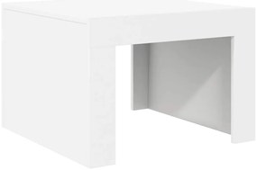 vidaXL Τραπεζάκι Σαλονιού Λευκό 50x50x35 εκ. από Επεξεργασμένο Ξύλο