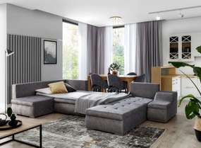 Γωνιακός καναπές Ginny-Gkri Skouro-Δεξιά