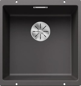 Blanco Subline 400-u - Υποκαθήμενος Νεροχύτης Κουζίνας Γρανίτη 43x46 - Rock Grey