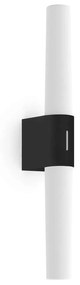 Φωτιστικό Τοίχου Helva Basic Double 2015311003 42,5x10,6cm Led 900Lm 9W 3000K IP44 Black Nordlux Plastic