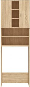 vidaXL Ντουλάπι Πλυντηρίου Sonoma Δρυς 64 x 25,5 x 190 εκ.