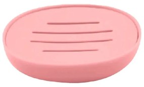 Σαπουνοθήκη μπάνιου πλαστική - Pink - 21736-21736