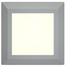 Φωτιστικό τοίχου George LED 3.5W 3CCT Outdoor Wall Lamp Grey D:12.4cmx12.4cm(80201530) - 80201530 - 1.5W - 20W - 80201530