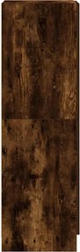 vidaXL Ντουλάπι Κουζίνας Καπνιστή Δρυς 38x41,5x131,5 εκ. Επεξεργ. Ξύλο