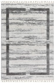 Χαλί (165x230) Polcarpet Silky Shaggy 799 Crean Grey