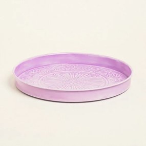 Beauty Home ΔΙΣΚΟΣ ΜΕΤΑΛΛΙΚΟΣ ΑΝΑΓΛΥΦΟΣ ΛΙΛΑ 32 CM