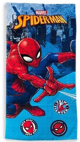 Πετσέτα Θαλάσσης Παιδική Quick Dry Marvel Spider-Man 96 Sky Blue DimCol Θαλάσσης 70x140cm Microfiber