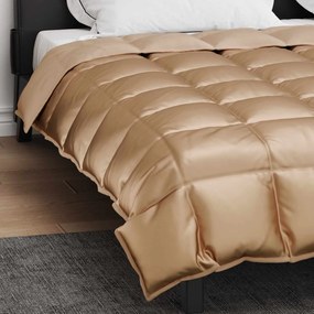 vidaXL Χειμερινό Παπλωματοθήκη 200 x 200 cm 450 gsm Χρυσό