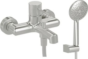 Orabella Terra Brushed Nickel 10315 - Μπαταρία λουτρού