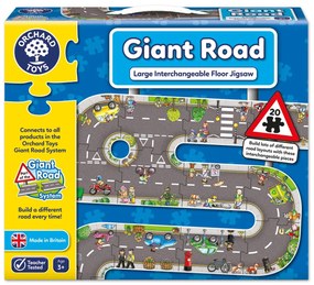 Puzzle Jigsaw Orchard Toys "Giant Road"