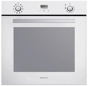 Davoline BBA 6010 W Εντοιχιζόμενος Φούρνος 72lt χωρίς Εστίες Π59.4εκ. Λευκός