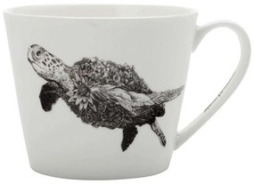Κούπα Green Sea Turtle Marini Ferlazzo DX0513 450ml Black-White Maxwell & Williams Porcelain