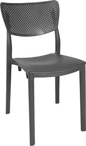 Καρέκλα Ignite pakoworld PP ανθρακί