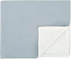 Κουβέρτα Αγκαλιάς Bimbidreams Διπλής Όψης Μπλε 75x90εκ.