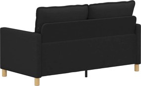 vidaXL Καναπές Μαύρο 156 x 81 x 87,5 εκ Ύφασμα