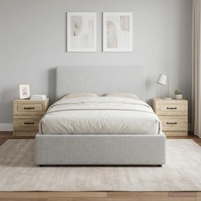 vidaXL Κομοδίνο 2 τεμ. Sonoma Δρυς 43 x 34,5 x 44,5 εκ