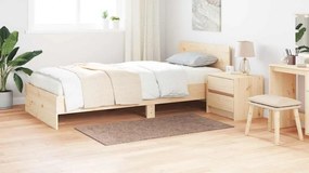 vidaXL Αντιολισθητικό Σαγκί Χαλάκι Καφέ 80 x 150 cm PP