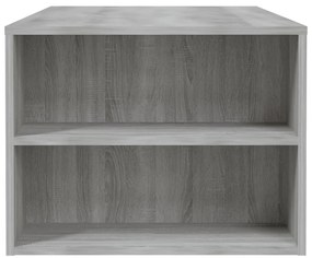 vidaXL Τραπεζάκι Σαλονιού Γκρι Sonoma 102x55x42 εκ. Επεξεργασμένο Ξύλο