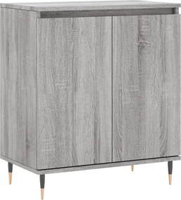 vidaXL Ντουλάπι Γκρι Sonoma 60x35x70 εκ. από Επεξεργασμένο Ξύλο