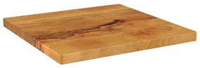 vidaXL Επιφάνεια Τραπεζιού Τετράγωνη 60x60x3,8 εκ. Μασίφ Ξύλο Μάνγκο
