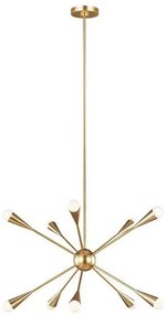 Πολυέλαιος Κρεμαστό Φωτιστικό 10xG9 Jax Elstead Lighting-FE-JAX10-BB-Ορείχαλκος FE-JAX10-BB