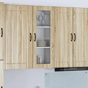 vidaXL Ραφιέρα τοίχου LUCCA Sonoma Δρυς 40 x 31 x 100 εκ.