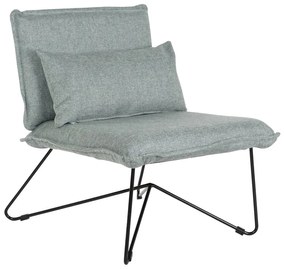 Πολυθρόνα Home ESPRIT Μαύρο Πράσινο Μέταλλο 66 x 78 x 75 cm