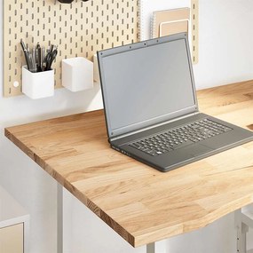 VidaXL Επιτραπέζια Επιφάνεια Ακατέργαστη Μασίφ Ξύλο Δρυς Ορθογώνια