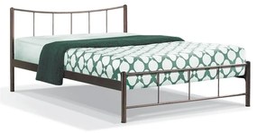 Metal Bed Smile Εκρού, 140x190 εκ.