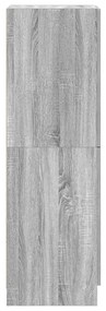 Ντουλάπι Κουζίνας Γκρι sonoma 38x41,5x131,5 εκ. Επεξεργ. Ξύλο - Γκρι