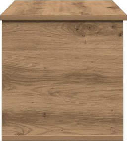 vidaXL Κουτί αποθήκευσης Artisan Oak 90 x 35 x 35 cm