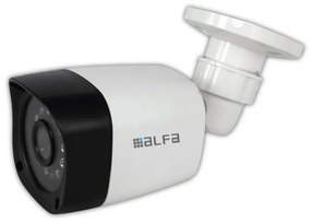Ομοίωμα κάμερας DM054 Alfaone με real φακό και Flash light Λευκό