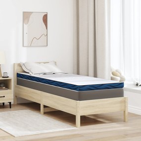 vidaXL Στρώματα Λευκό και Μπλε 80 x 200 cm