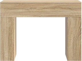 vidaXL Τραπεζάκι σαλονιού Sonoma Δρυς 102 x 35 x 75 εκ