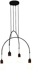 HL-3527-4 EVERDINA BLACK PENDANT