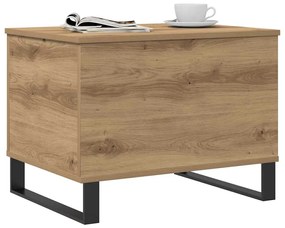 vidaXL Τραπεζάκι Σαλονιού Αρτισιανή Δρυς 60x44,5x45 εκ. Επεξ. Ξύλο