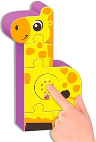 Παιδικό παζλ Reig Zoo Blocks 22 Τεμάχια