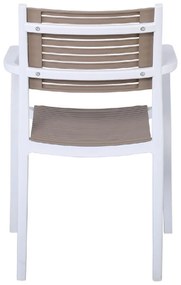 AKRON ΠΟΛΥΘΡΟΝΑ PP-UV ΑΣΠΡΟ - SAND BEIGE