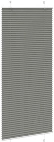 vidaXL Πλισέ περσίδα Ανθρακί 95x200 cm Πλάτος υφάσματος 94,4 cm